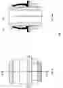 Fig. 11 - Deformable gasket for the sealed passage of a fluid through a wall