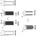 Fig. 27 - Deformable gasket for the sealed passage of a fluid through a wall