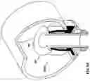 Fig. 28 - Deformable gasket for the sealed passage of a fluid through a wall