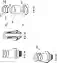 Fig. 30 - Deformable gasket for the sealed passage of a fluid through a wall