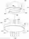Fig. 01 - Thin profile surface mount lighting apparatus