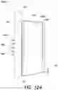 Fig. 24 - Thin profile surface mount lighting apparatus