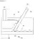Fig. 19 - Refrigerator with mechanism for installing in a storage space