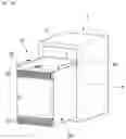 Fig. 22 - Refrigerator with mechanism for installing in a storage space