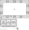 Fig. 01 - Method to utilize force sensors to adjust the LCD pattern or brightness on a display