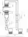 Fig. 21 - Electrical network configured to magnetically couple to a winding and to control magnetic saturation in a magnetic core