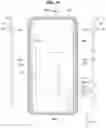 Fig. 20 - Display device having a pressure sensor including a protrusion inserted in a waterproof member