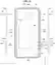 Fig. 22 - Display device having a pressure sensor including a protrusion inserted in a waterproof member