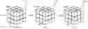 Fig. 01 - Visualizing changes in a multi-dimensional dataset using three-dimensional cubes