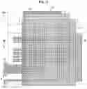 Fig. 12 - Manufacturing process of a pixel array of a thermal pattern sensor and associated sensor
