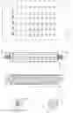 Fig. 03 - Math roll, an aid for displaying math information/facts on two semi-soft roll shapes, having a slightly deformable construction, that one rotates and positions by hand to access useful information/facts