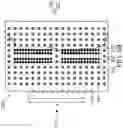 Fig. 08 - Semiconductor device with dummy micro bumps between stacking dies to improve flowability of underfill material