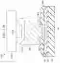 Fig. 12 - Scheme for connector site spacing and resulting structures