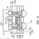 Fig. 11 - Chip package with redistribution layers