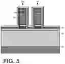 Fig. 06 - Conductive contacts in semiconductor on insulator substrate