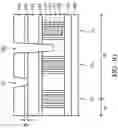 Fig. 17 - Fin field effect transistor (FinFET) device structure with deep contact structure