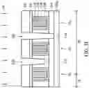Fig. 19 - Fin field effect transistor (FinFET) device structure with deep contact structure