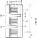 Fig. 20 - Fin field effect transistor (FinFET) device structure with deep contact structure