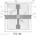 Fig. 10 - Fabrication of contacts in an RF switch having a phase-change material (PCM) and a heating element