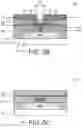 Fig. 11 - Fabrication of contacts in an RF switch having a phase-change material (PCM) and a heating element