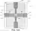 Fig. 20 - Fabrication of contacts in an RF switch having a phase-change material (PCM) and a heating element