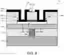 Fig. 09 - Concurrent fabrication of and structure for capacitive terminals and ohmic terminals in a phase-change material (PCM) radio frequency (RF) switch