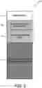 Fig. 03 - Integrated semiconductor device including RF isolation regions under phase-change material (PCM) radio frequency (RF) switches