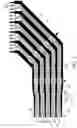 Fig. 03 - Electrical connector with different length signal terminals having correction features for delayed skew
