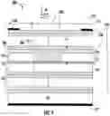 Fig. 10 - Semiconductor devices with depleted heterojunction current blocking regions