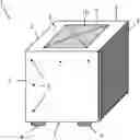 Fig. 01 - Cabinet with pressure relief means