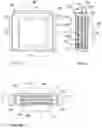 Fig. 14 - Frame device of iron core of static electrical machine having outwardly-extended heat dissipation fins and/or heat dissipation hole