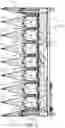 Fig. 03 - Stalk roll with blade inserts for agricultural combine