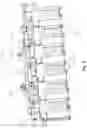 Fig. 12 - Cotton picker unit lift structure