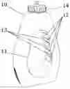Fig. 01 - Easy grip water bottle for athletes