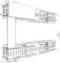 Fig. 18 - Method of assembling a modular display booth that requires no tools