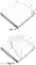 Fig. 03 - Napkin for wrapping cutlery