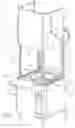 Fig. 02 - Warewash machine with rack track support member