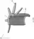Fig. 85 - Fitting For A Medical Scoping Device Having A Plurality of Protuberances And Tab