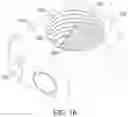 Fig. 20 - Bone plate having a connector and a connector for a surgical loop