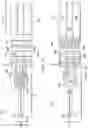Fig. 17 - Surgical arm system with internally drive gear assemblies
