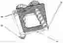 Fig. 01 - Bi-directional fixating/locking transvertebral body screw/intervertebral cage stand-alone constructs
