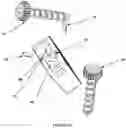 Fig. 06 - Bi-directional fixating/locking transvertebral body screw/intervertebral cage stand-alone constructs
