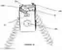 Fig. 15 - Bi-directional fixating/locking transvertebral body screw/intervertebral cage stand-alone constructs