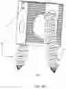 Fig. 22 - Bi-directional fixating/locking transvertebral body screw/intervertebral cage stand-alone constructs