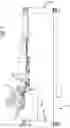 Fig. 08 - Surgical frame having translating lower beam and moveable linkage or surgical equipment attached thereto and method for use thereof