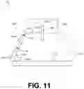 Fig. 10 - CPR chest compression system with motor powered by battery located away from the motor
