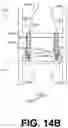 Fig. 13 - CPR chest compression system with motor powered by battery located away from the motor