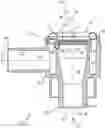 Fig. 01 - Exhalation valve for a ventilator apparatus with a valve configuration for reducing noise emission