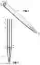 Fig. 02 - Symmetrical tip acute catheter