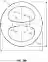 Fig. 15 - Multi-lumen catheter with enhanced flow features